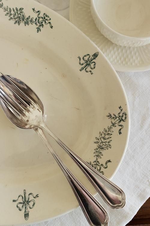 ロンシャン オーバルプレート | フランスアンティーク食器 antiques
