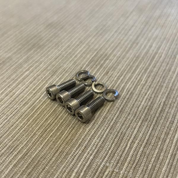 Amal純正 Mk1/Mk2 フロート/トップキャップ用アレンスクリューセット