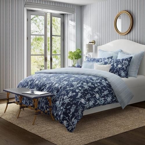 ベッドリネン通販 ローラアシュレイ 掛け布団7点セット| BED LINEN PLUS