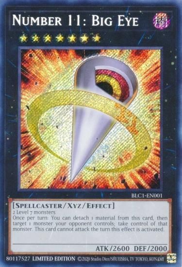 遊戯王 BLC1-EN001 No．11 ビッグ・アイ (英語版 1st Edition