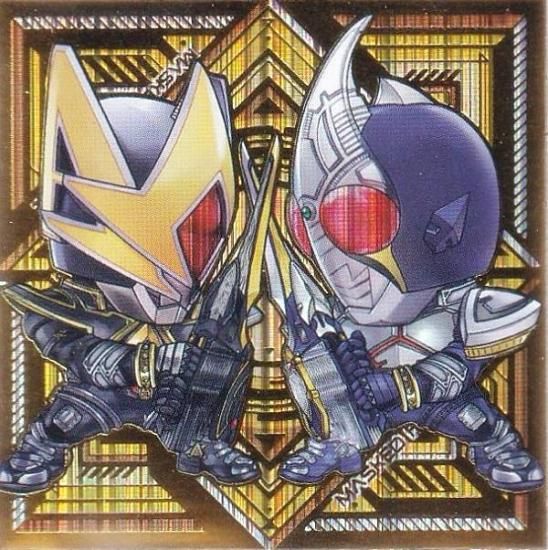 箔押し仕様] KR-33 仮面ライダーブレイド＆仮面ライダーグレイブ (SEC