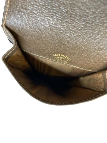 GUCCI】オールドグッチ メガネケース シェリーライン【中古