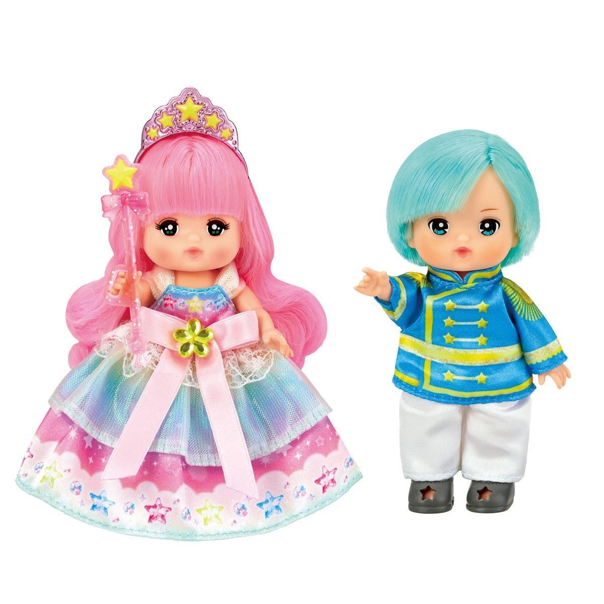 ポケメルきせかえ】にじいろドレス＆タキシードセット - メルちゃん