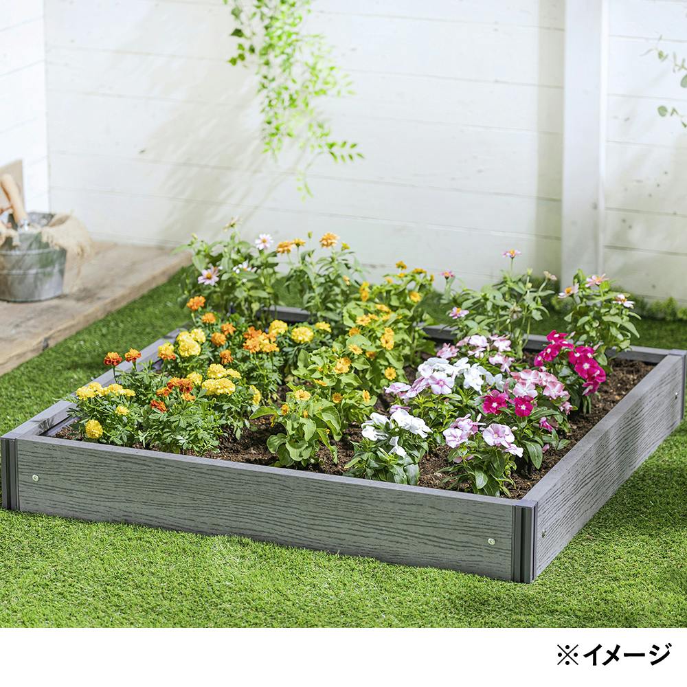 カインズ 箱庭ガーデンフレームセット 100cm | 鉢・プランター・花台