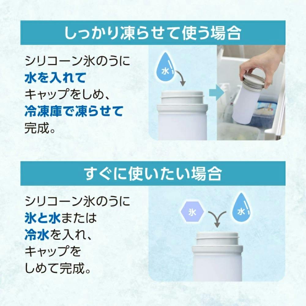 ピーコック ミニアイスパック 氷のう 冷たさキープホルダー 魔法瓶 ABB