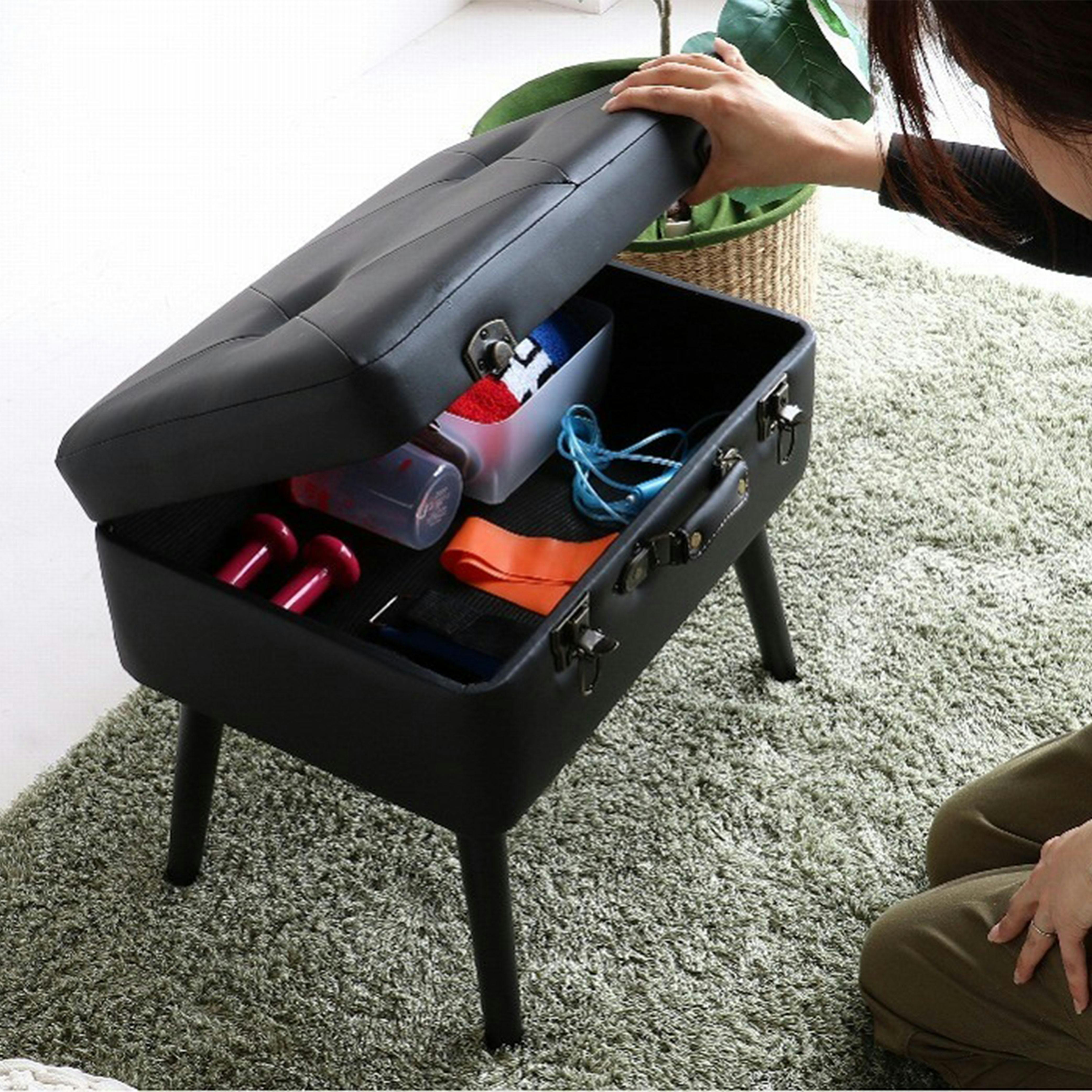 トランクモチーフ収納スツール Pick Stool ヴィンテージナチュラル