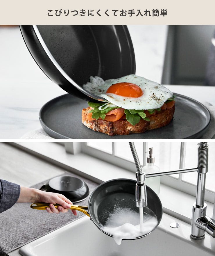 グリーンパン ストゥディオ フライパン 26cm IH対応 GREENPAN