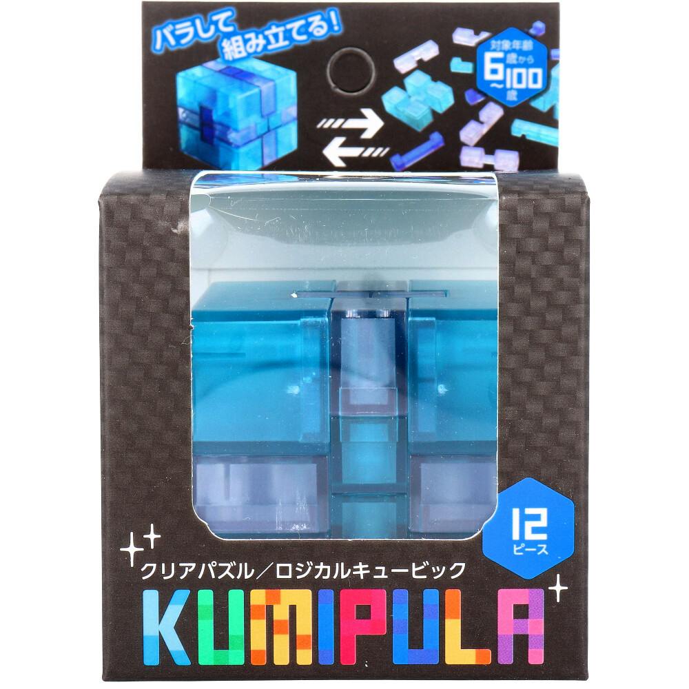 KUMIPULA（クミプラ） クリアパズル ロジカルキュービック 12ピース ×1