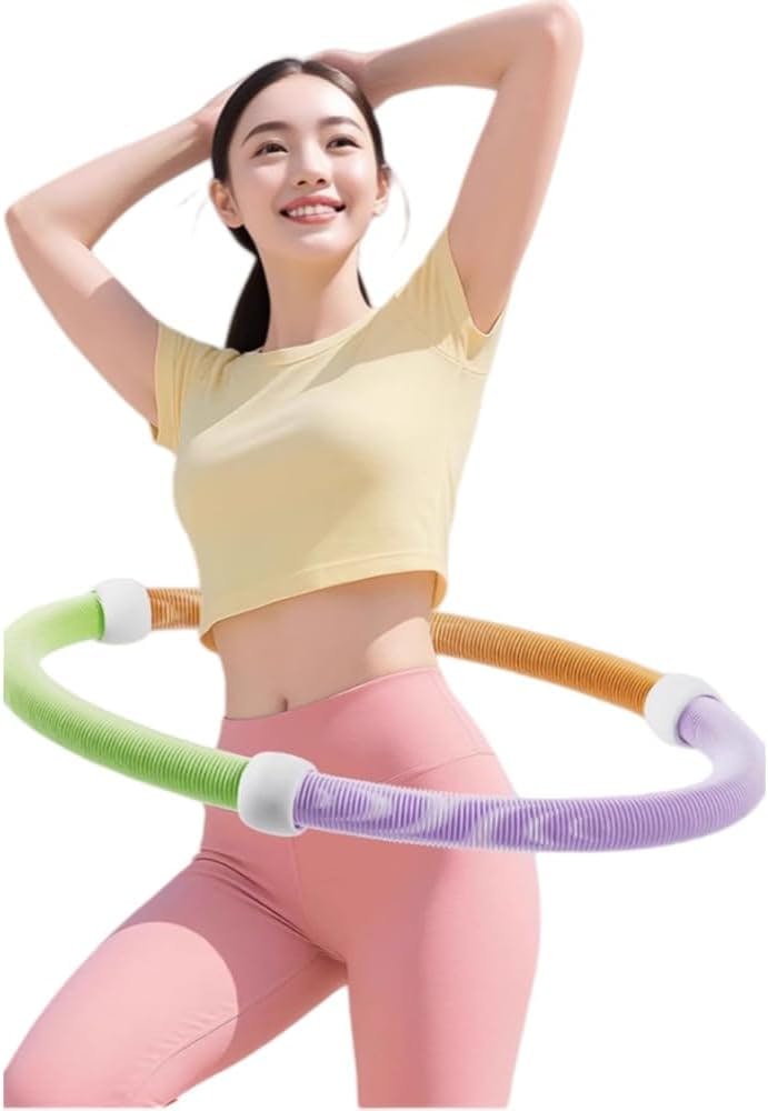 スプリング式フラフープ ダイエット用フラフープ ウェイト付き ベリー