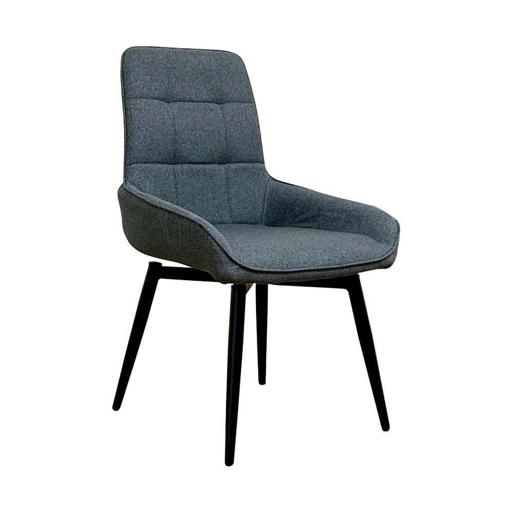 後藤家具 回転式ダイニングチェアー！2脚入！グレー色！ 4570133301405
