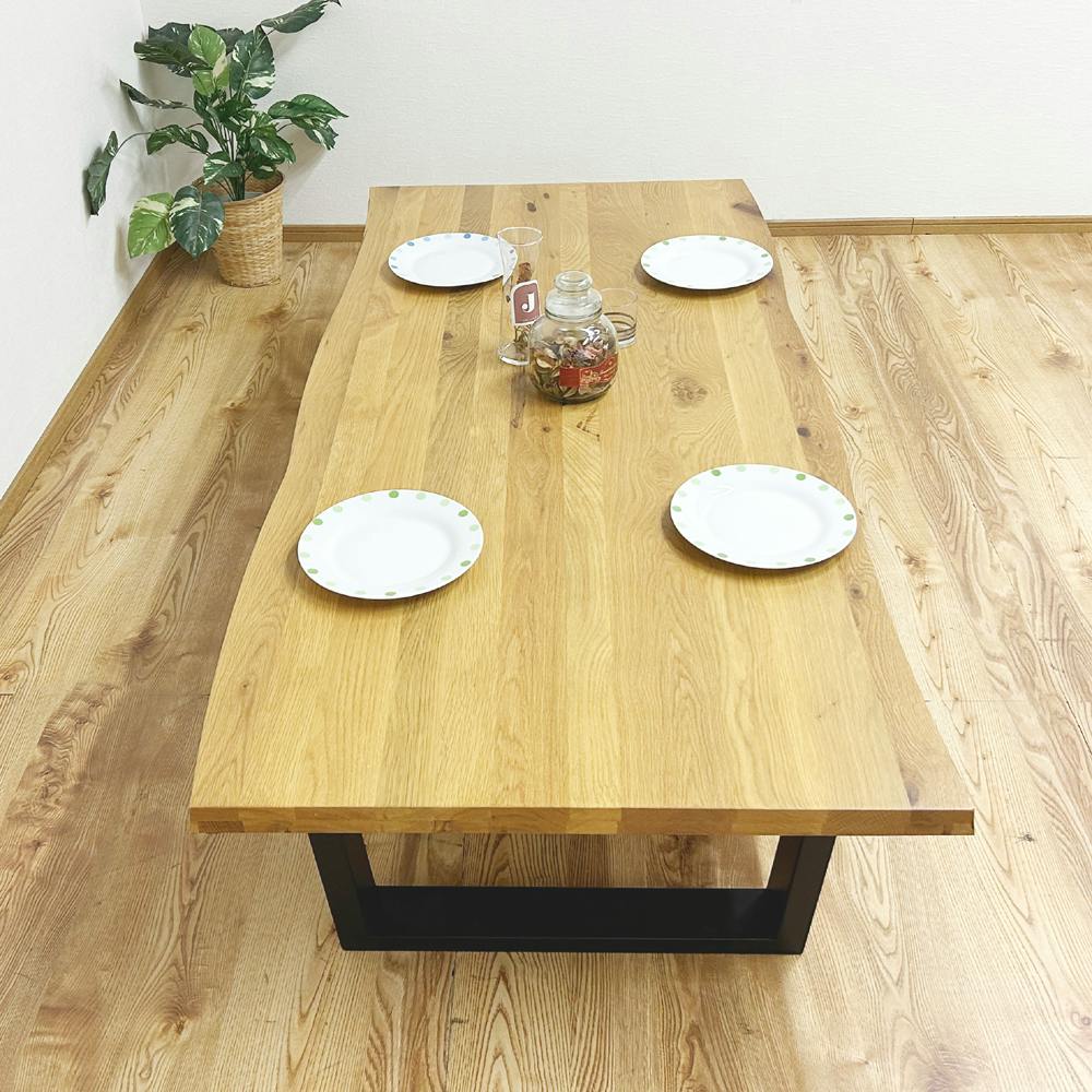後藤家具 一枚板風座卓テーブル！幅180cmタイプ！ 4570133301535 軒先