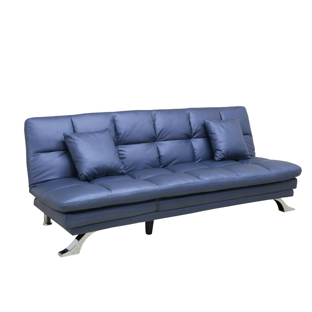 後藤家具 3WAYソファーベッド！ブルー色！ 4570133301221 軒先渡し