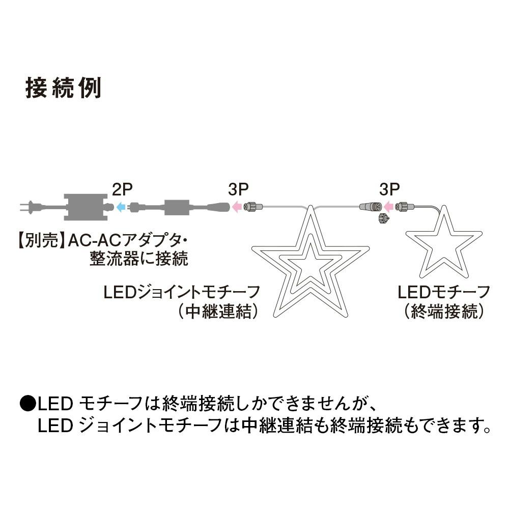 ジェフコム LEDジョイントモチーフ サンタクロース(大) JANコード