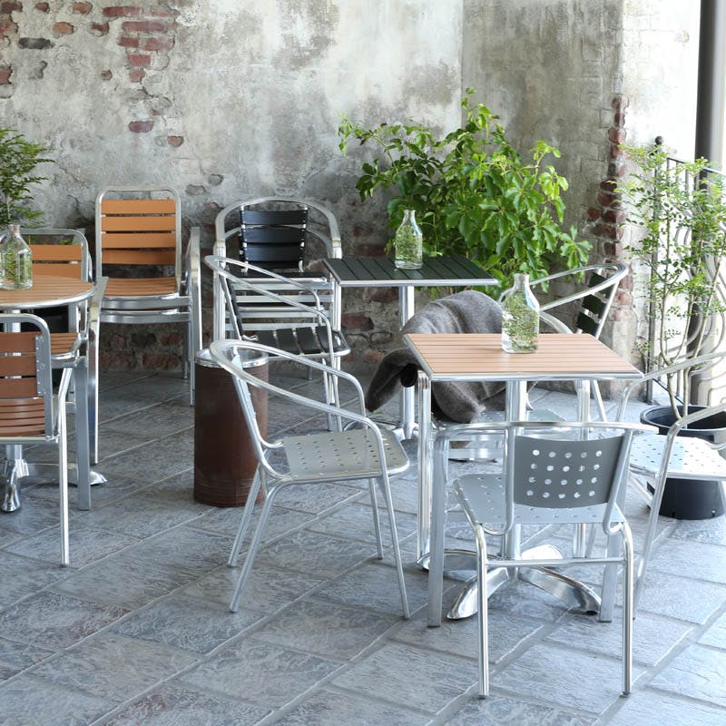 ダルトン DULTON アルミニウム カフェチェアーALUMINUM CAFE CHAIR