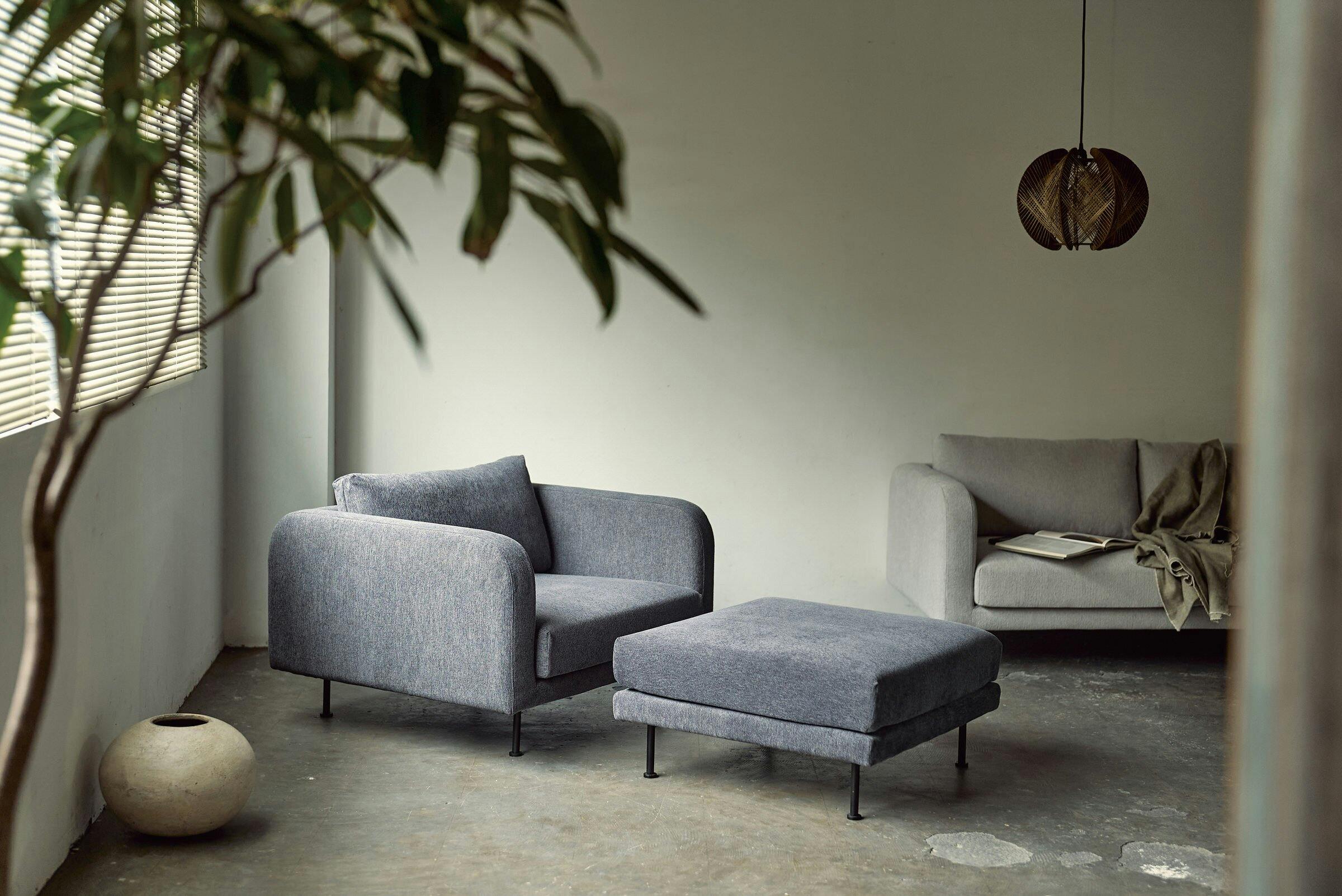 mons sofa 1seater ブラック