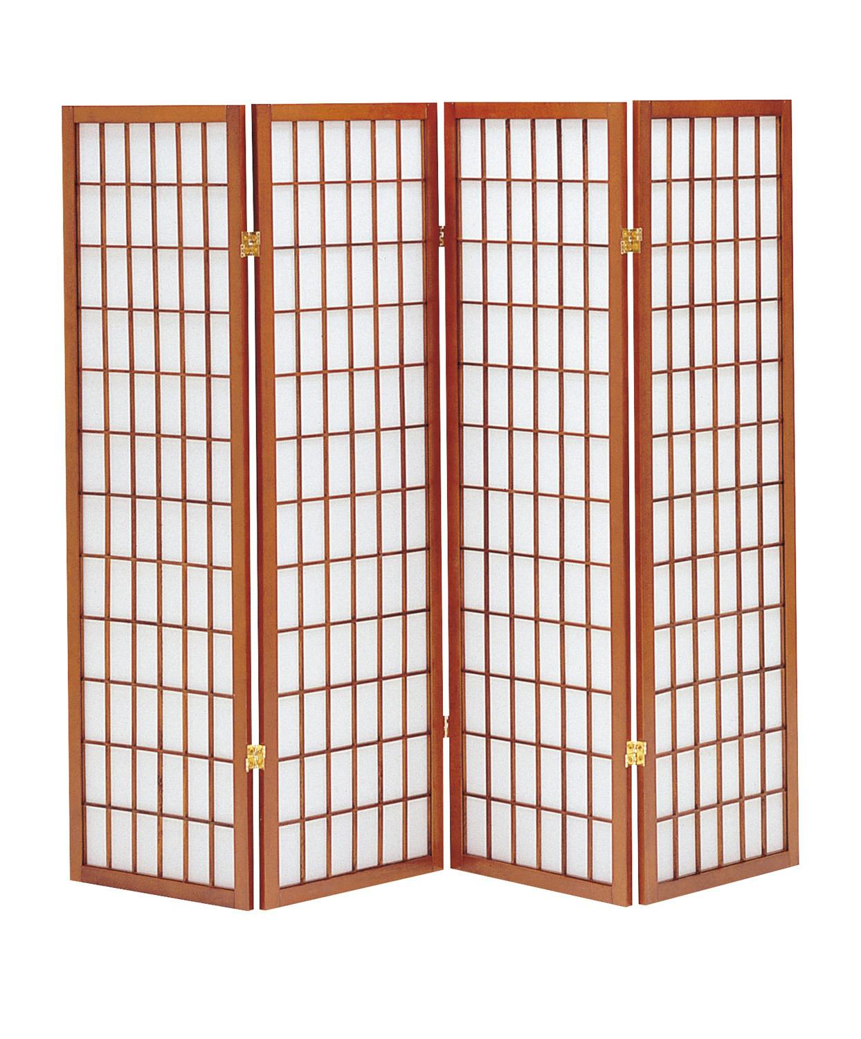 KOEKI 弘益 UTILITY JP-和風衝立4連ひかり 和風衝立 45×2×150×4枚 折畳