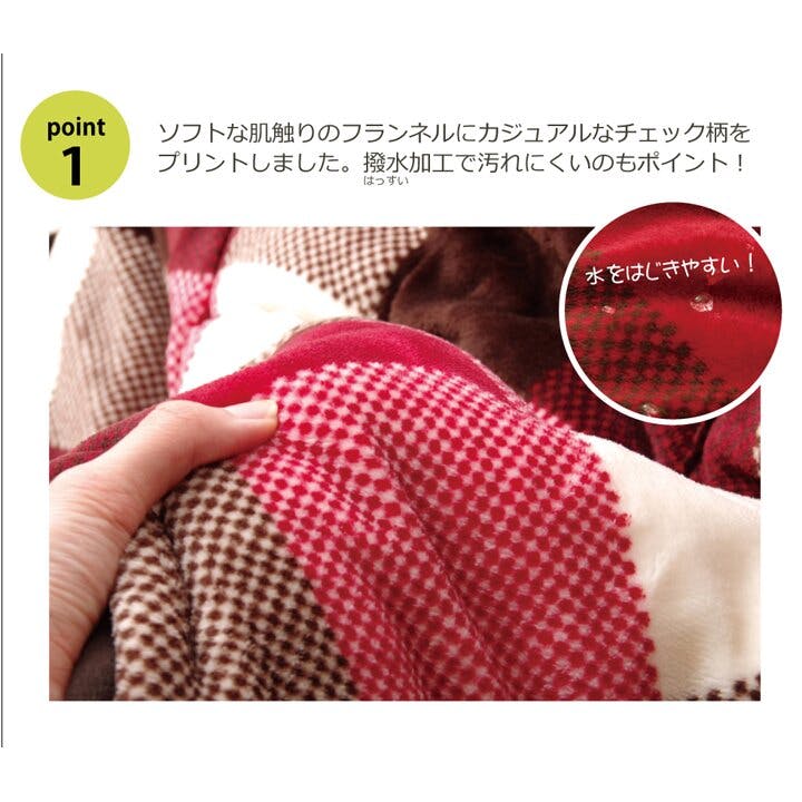 ジャーナル 洗える 省スペースこたつ薄掛け布団単品 『省S』 グリーン