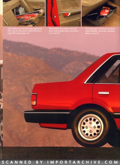 1988 Mazda 323 Brochure (Early Version w/o GTX) - ImportArchive