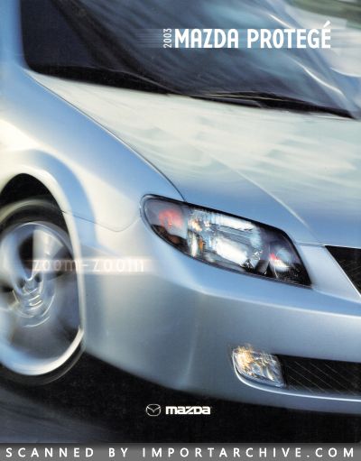 2003 Mazda Protege Brochure - ImportArchive