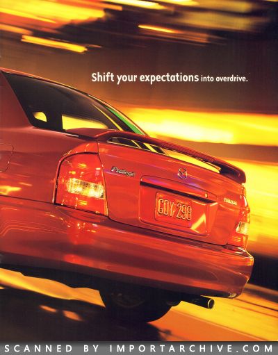 2003 Mazda Protege Brochure - ImportArchive