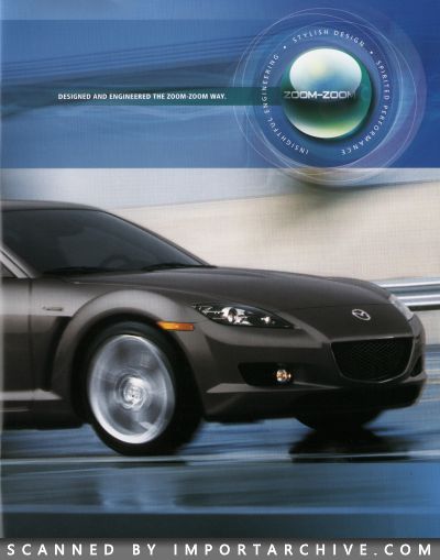2008 Mazda RX-8 Brochure - ImportArchive