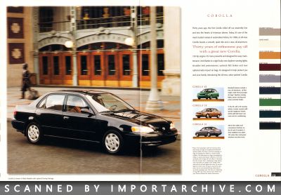 1998 Toyota Full Lineup Brochure (Early Version) - ImportArchive