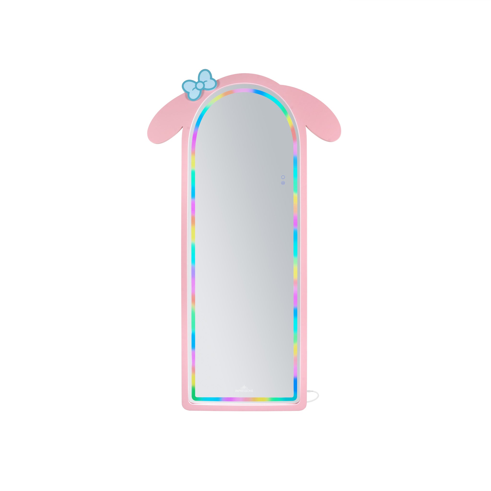 My Melody™ Arch RGB Full Length Mirror • Impressions Vanity Co.