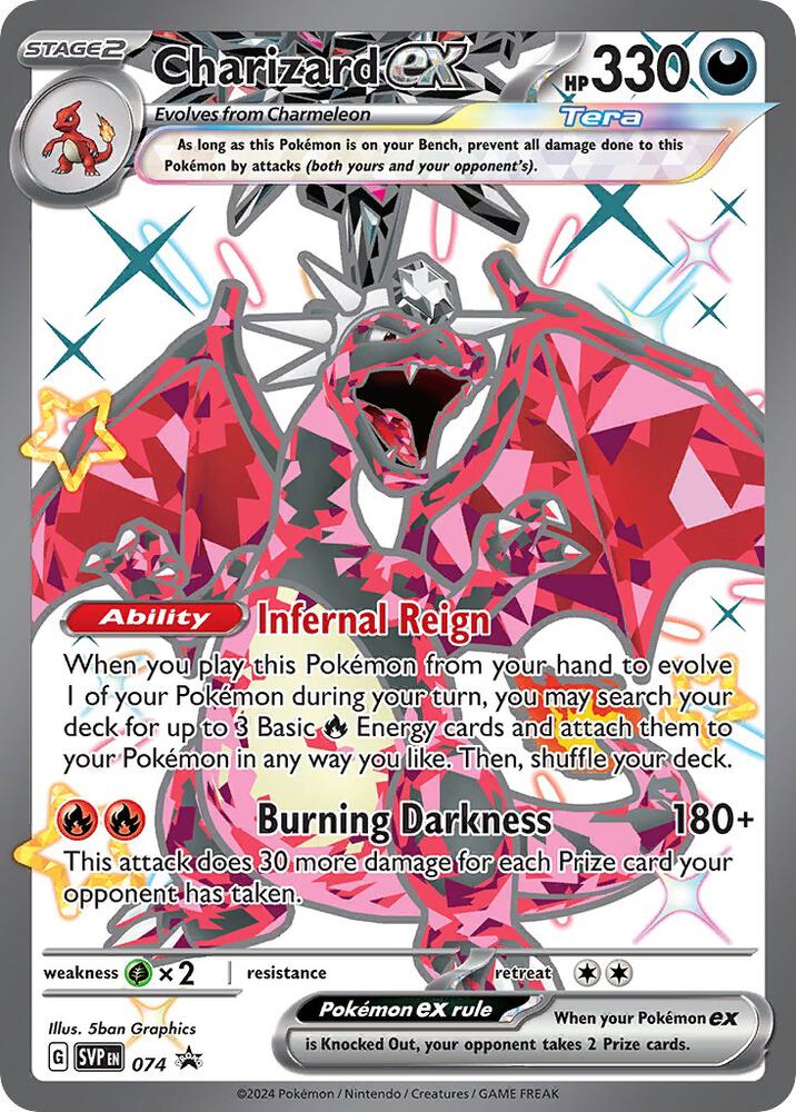 Charizard EX - Darkness/Fire – Infinity Flux