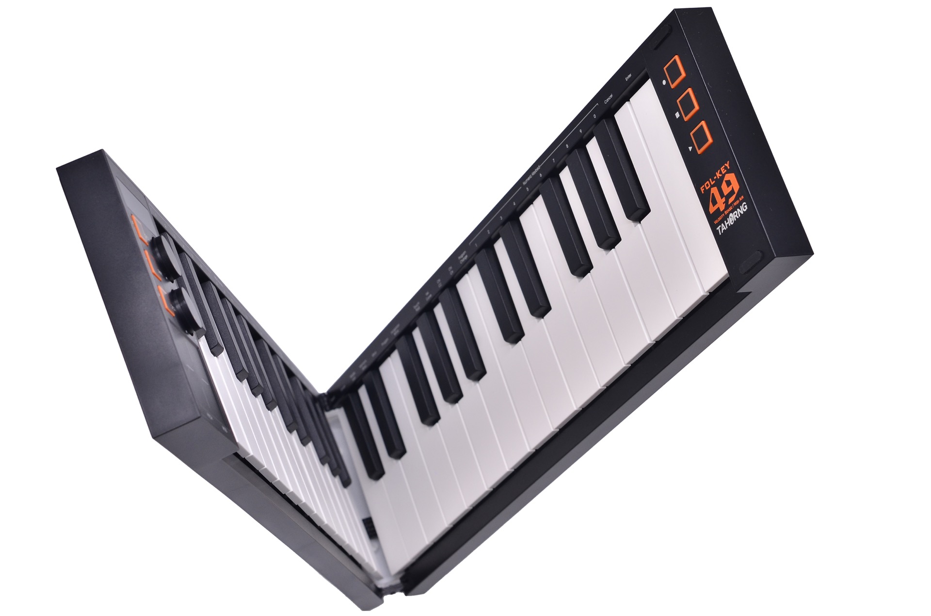 TAHORNG FOL-KEY49 | BLE-MIDI対応、49鍵折りたたみ式MIDIキーボード