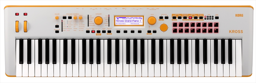 Korg KROSS2-61 SE | ネオンカラーの KROSS が新登場 | Digiland