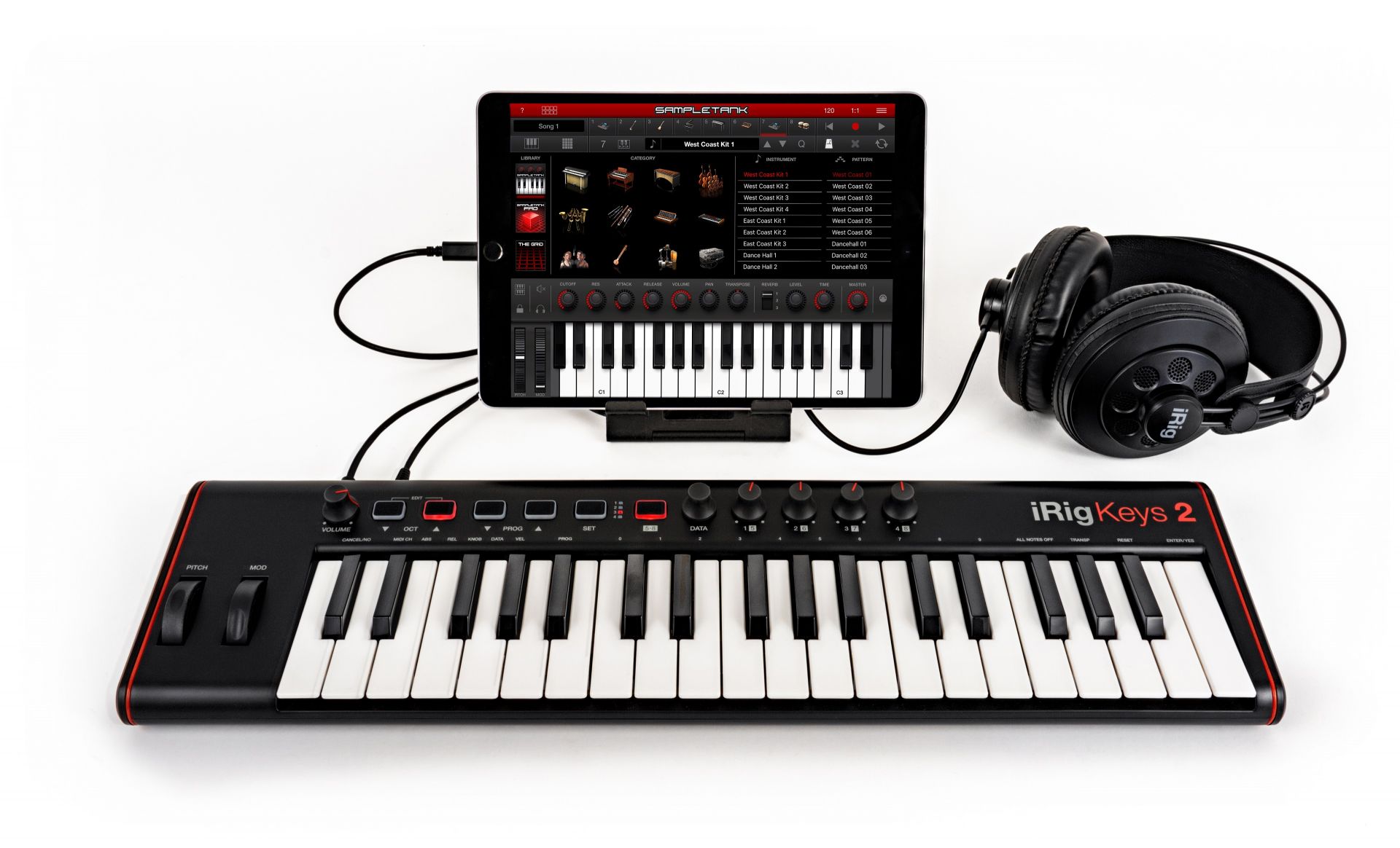 IK Multimedia iRig Keys 2 Miniもラインナップ | 多彩な