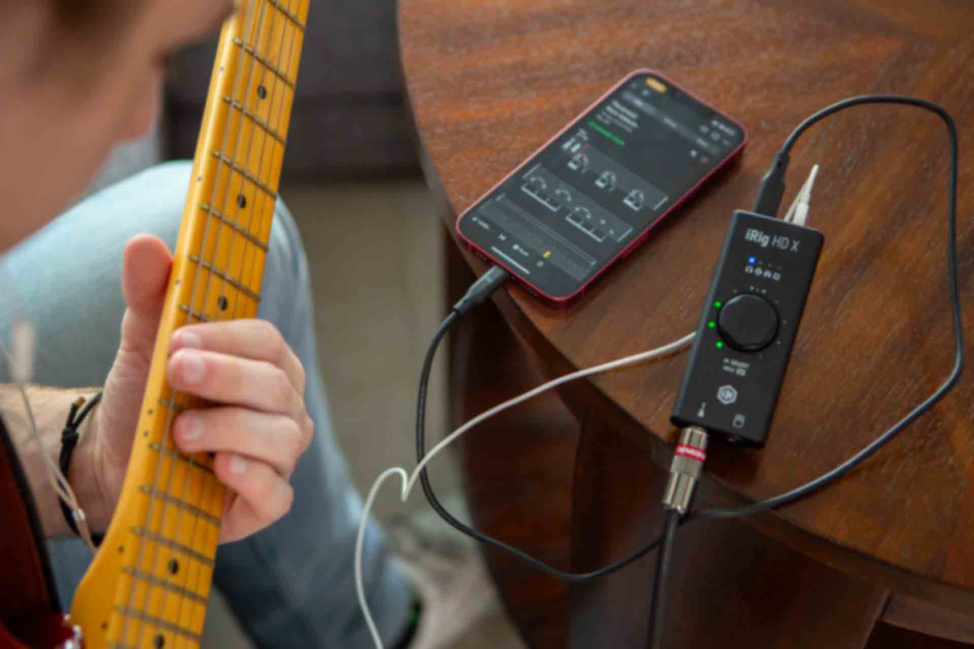 IK Multimedia iRig HD X | USB-C、24-bit/96kHz 対応高品位ギター