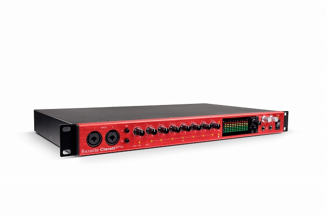 Focusrite Clarett 8Pre 18イン20アウトの Thunderboltオーディオ