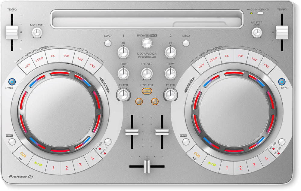 iPhone / iPadに最適なDJコントローラー PioneerDJ DDJ-WeGO4