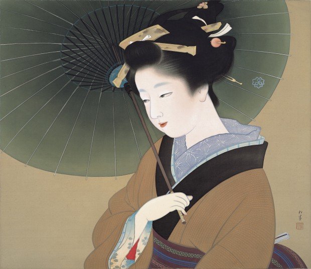 上村松園が描いた女性たち。美しいきものを見るだけでもキュン
