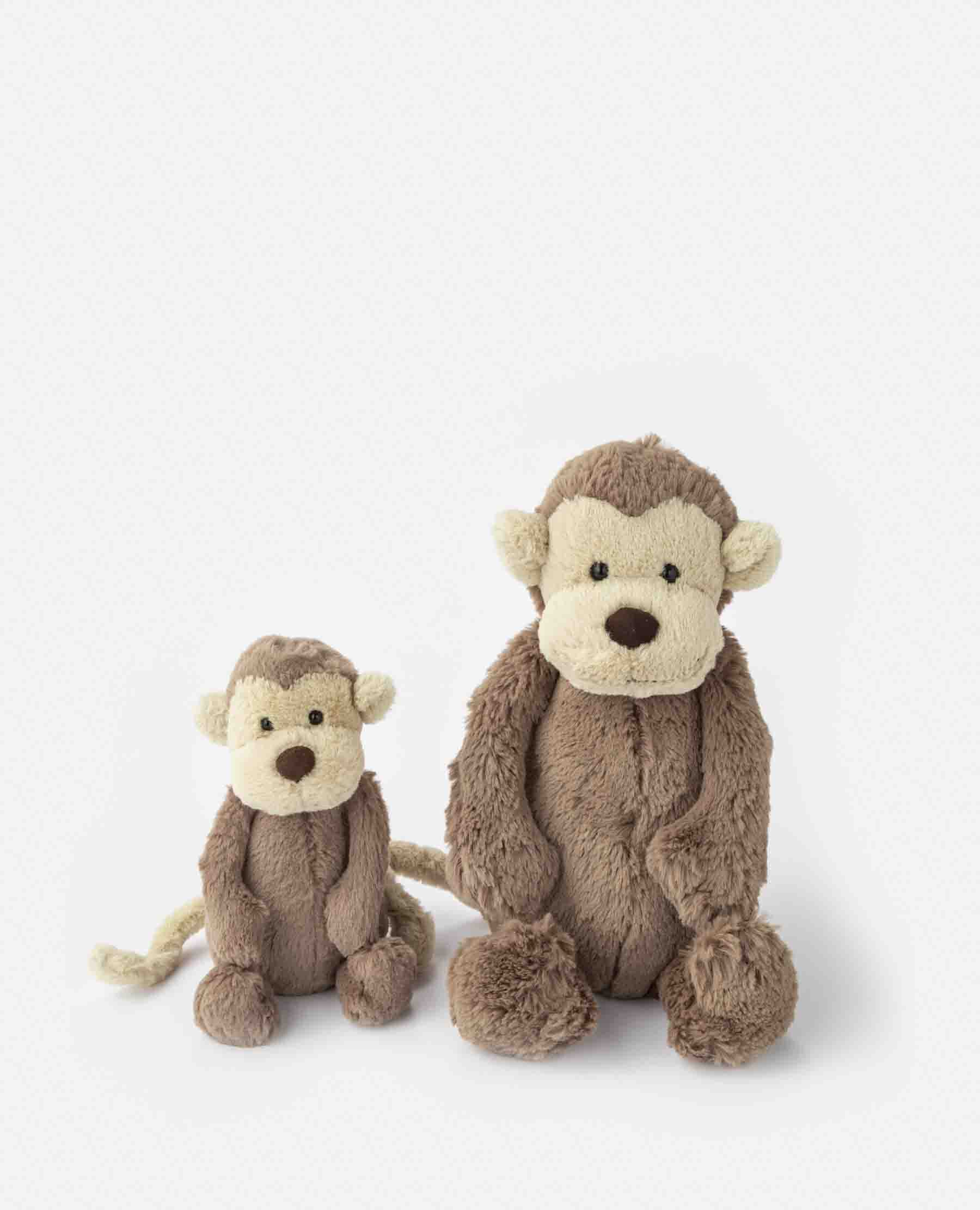 バシュフル モンキー S ぬいぐるみ｜ジェリーキャット / jellycat