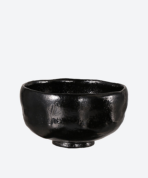 のんこう写 若緑 黒茶碗 | 佐々木昭楽/ササキショウラク | 三越伊勢丹