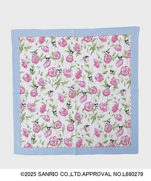 クロミ プリントハンカチ（2002433264） | LAURA ASHLEY