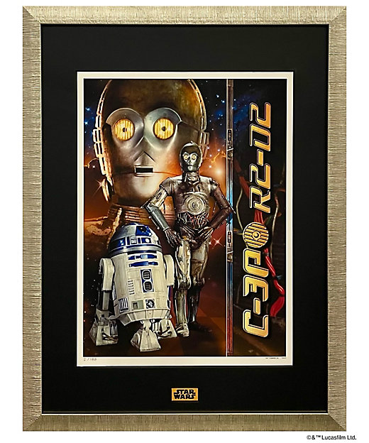 ☆【受注生産】C－3PO／R2－D2 | ディズニー アート