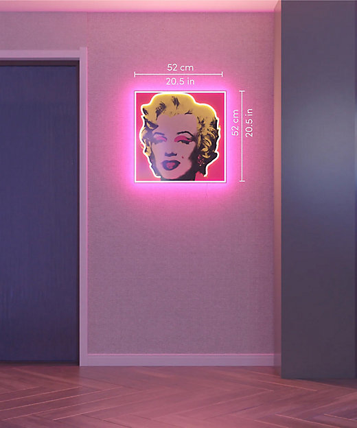 受注商品】LEDネオンサイン Andy Warhol Marilyn
