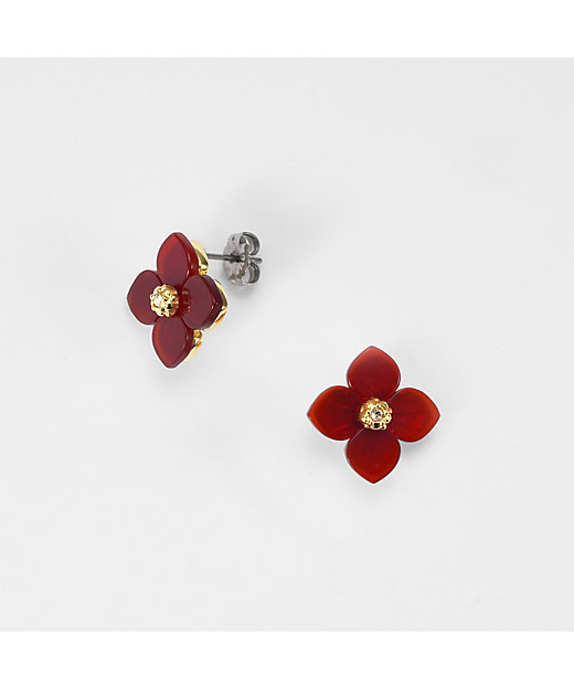 カーネリアン フラワー ピアス VBMA3001 CA | VENDOME
