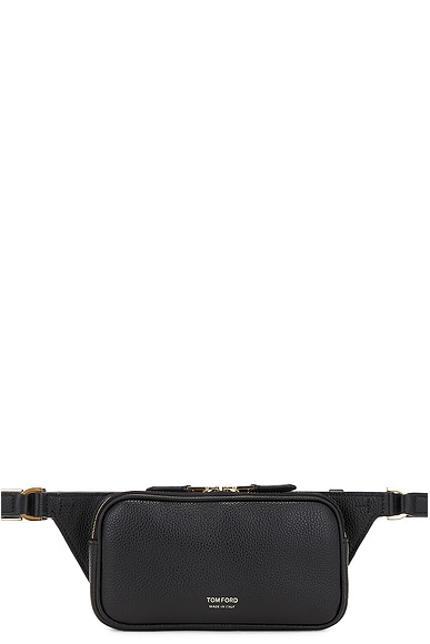 TOM FORD Small Zip Belt Bag in Black | FWRD