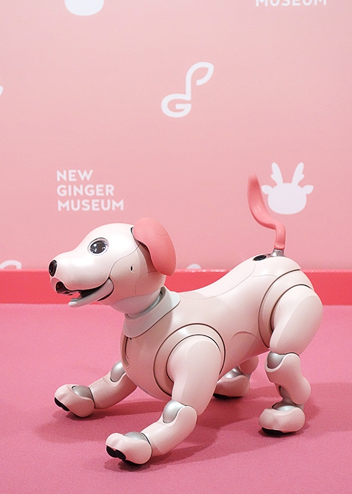 岩下の新生姜×aibo】ピンクのaibo「シンちゃん」が4月27日から岩下の新