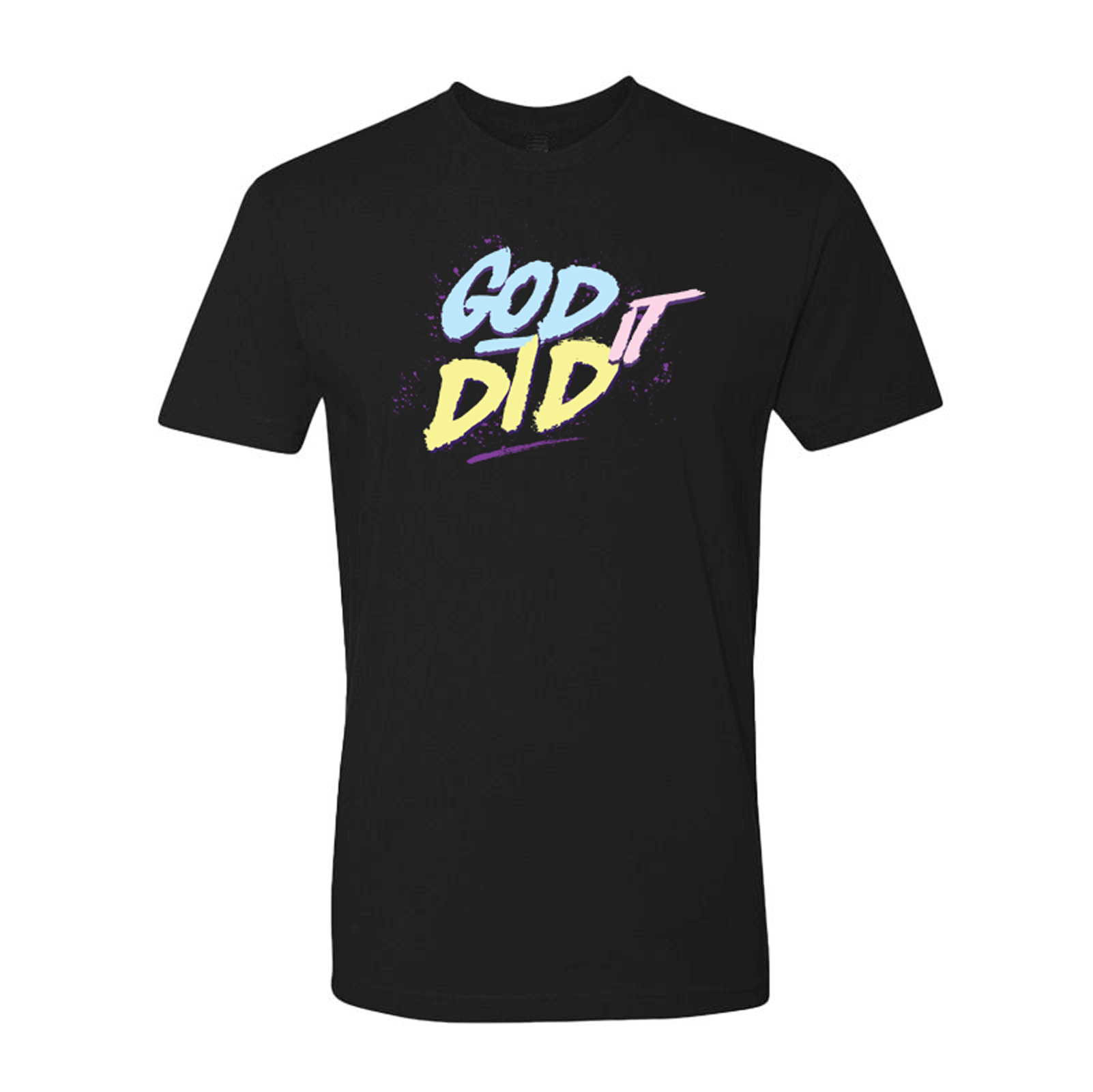 Unisex Multicolor God Did It - J Carroll Apparel