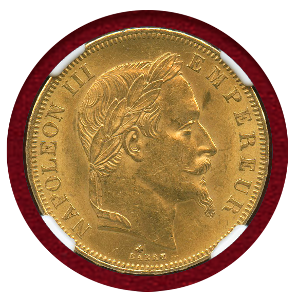 JCC | ジャパンコインキャビネット / 【SOLD】フランス 1865A 50フラン
