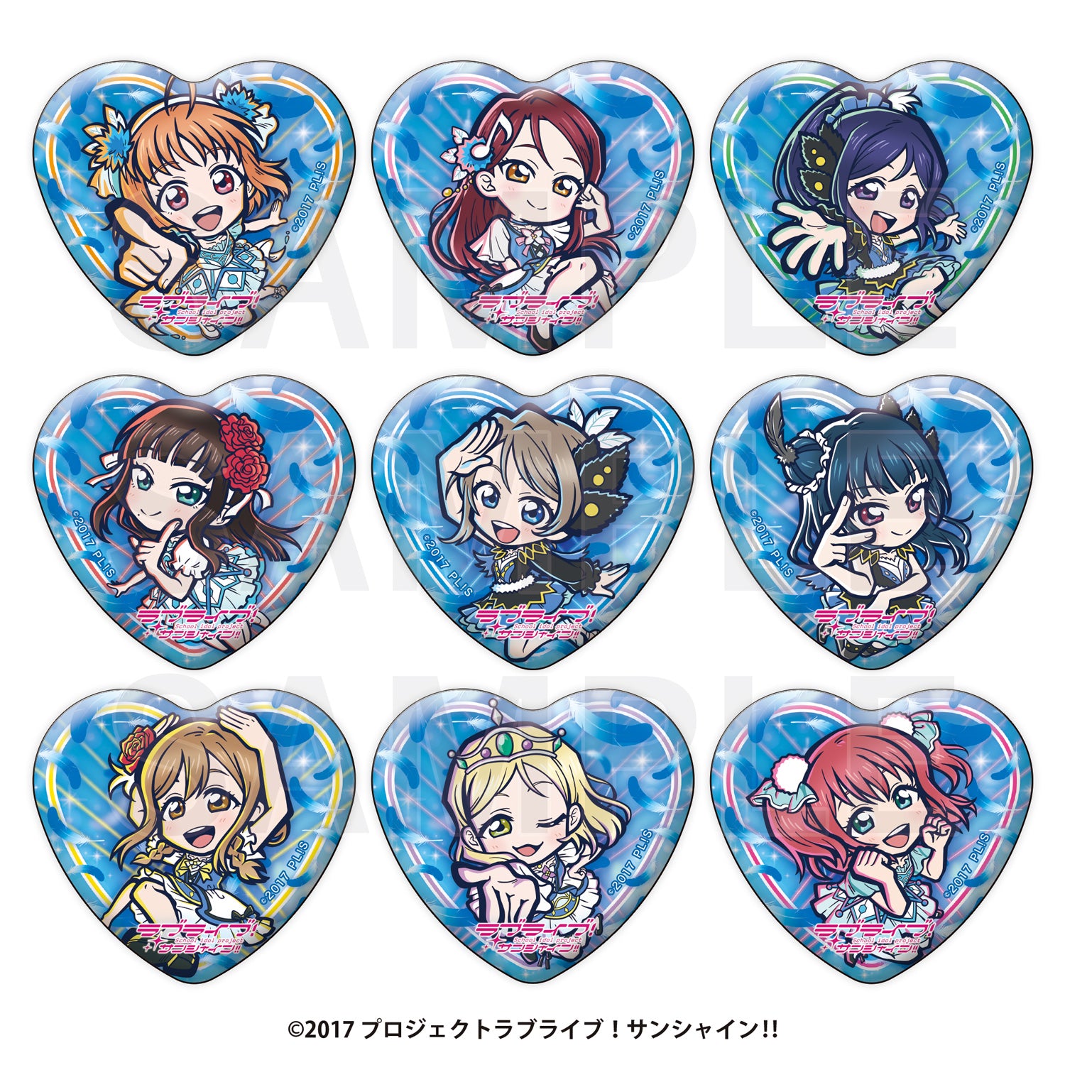 C02】グッズ ラブライブ！サンシャイン！！ 缶バッジ他まとめ売り