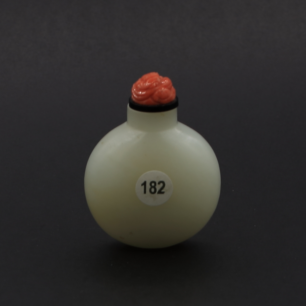 3040-清代古玉鼻烟壶Qing precious jade - Jade Art Auction - Antique