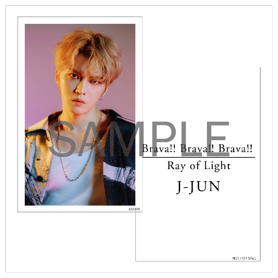 ジェジュン（J-JUN） 『Brava!! Brava!! Brava!!/Ray of Light』 特典