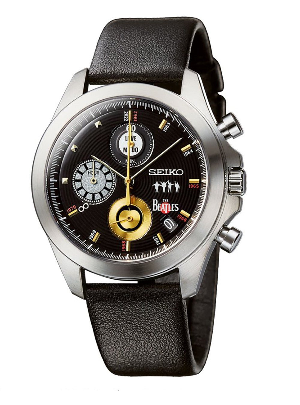 SEIKO x THE BEATLES THE 60TH ANNIVERSARY OF THE DEBUT RECORD 'LOVE