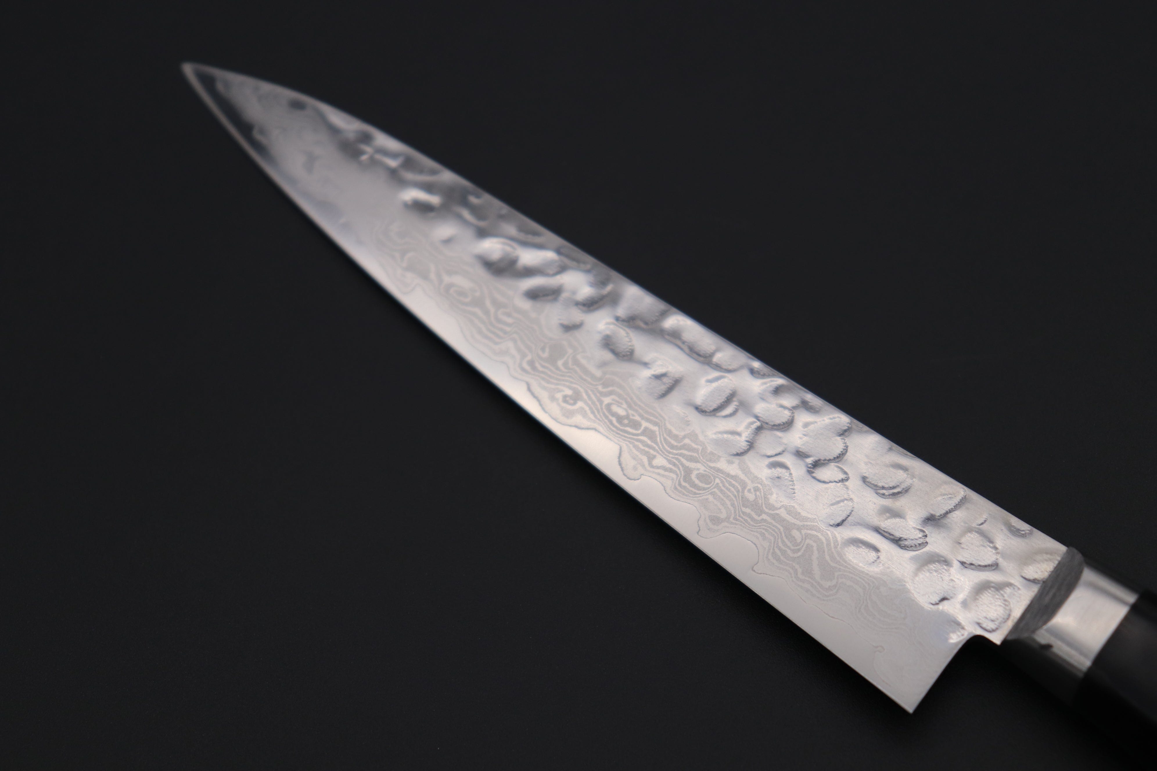 JCK Natures Gekko Kiwami Series VG-10 Tsuchime Hammered Damascus Petty